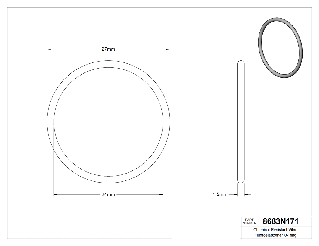 Technical drawing - 8683N171